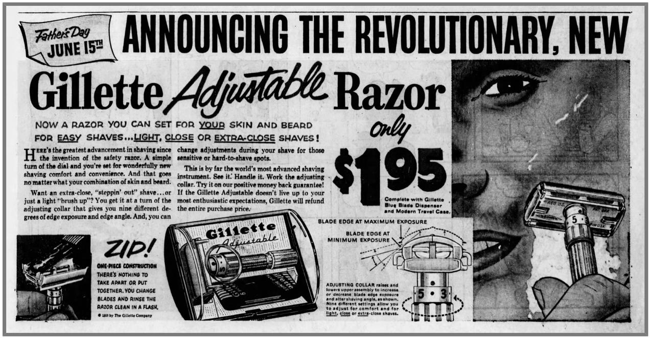 First Red Dot Fatboy advertisement 6-1-1958 The Arizona Republic (P126)