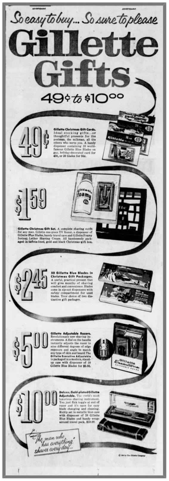 Executive Fatboy advertisement 12-7-1958 The Orlando Sentinal (P128)