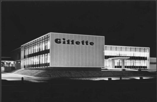 A Gillette Factory in 1963. Dandenong, Victoria, Australia