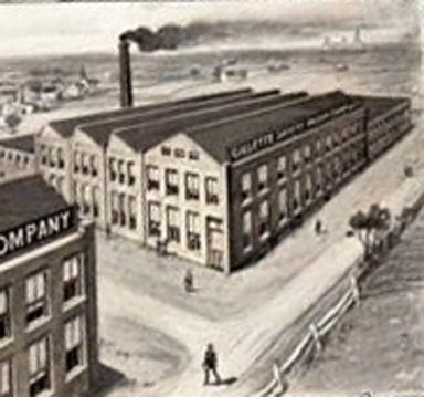 Gillette Factory Nogent France