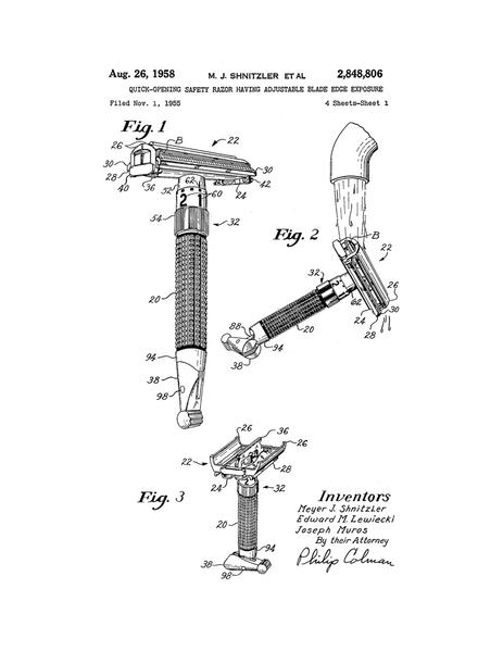 Serial Toggle Razor (1955)