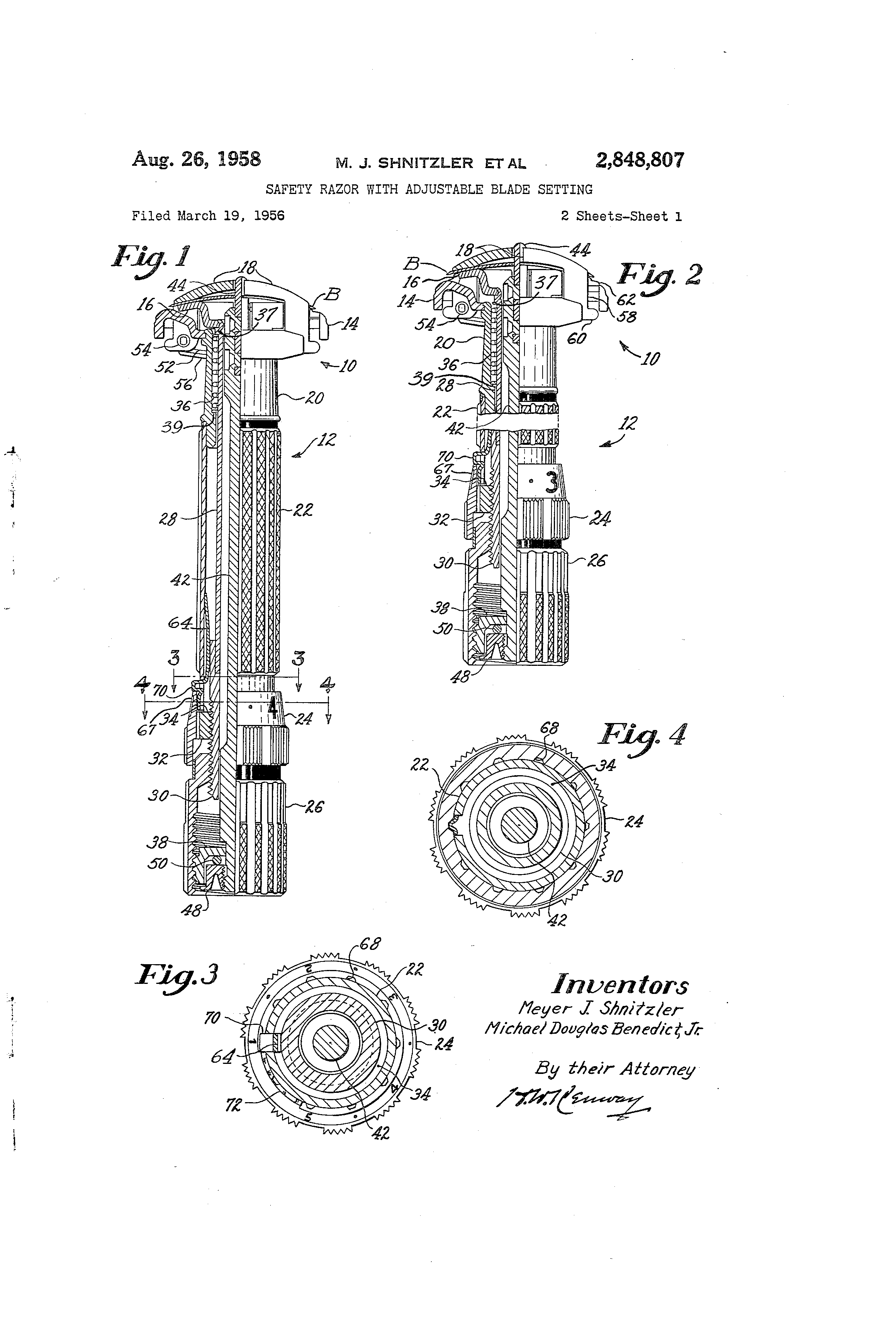 Bottom Dial Patent Diagram 