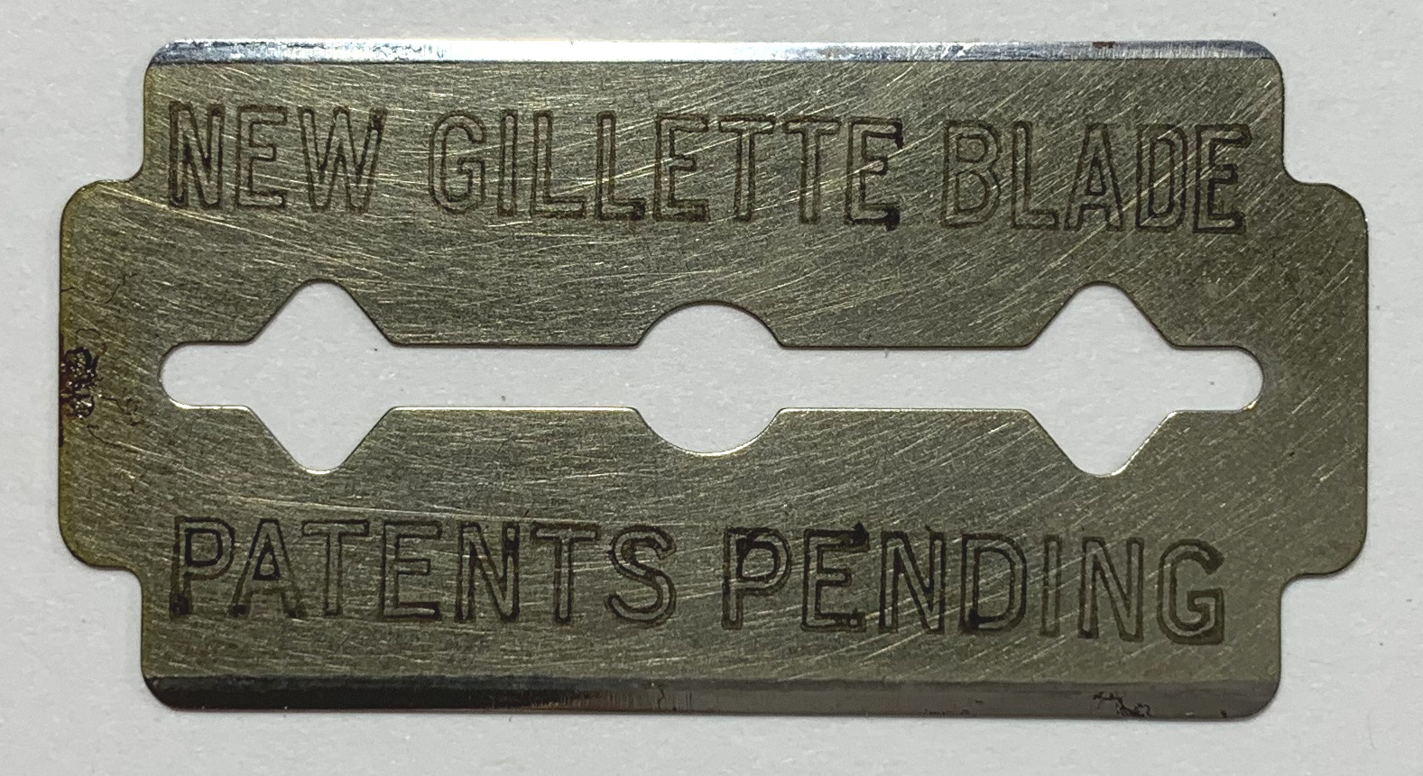 "New" Gillette Blade